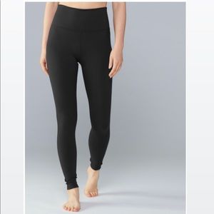 Manduka black high waisted legging